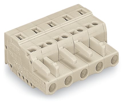 WAGO ITALIA SRL WAG721-203/026-000 SPINA F 2,5MMQ 7,5MM 3P NO INVERS GR