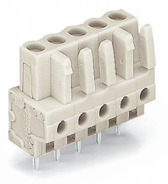 WAGO ITALIA SRL WAG722-142 CONNETTORE FEMMINA THT DIRITTO PASSO PIN