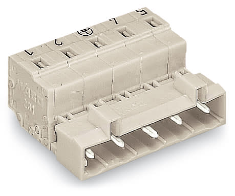 WAGO ITALIA SRL - WAG723-605/000-042 CONNETTORE MASCHIO PER 1 CONDUTTORE CAGE