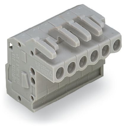 WAGO ITALIA SRL WAG232-102/026-000 CONN F ANG CAGE CLAMP 2,5MMQ 5MM 2P GRIG
