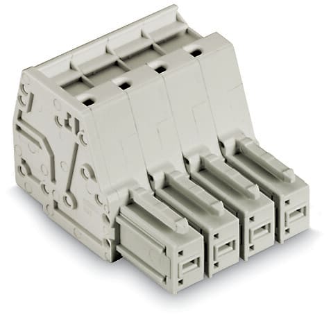 WAGO ITALIA SRL - WAG831-3108 CONNETTORE FEMMINA PER 1 CONDUTTORE PUSH