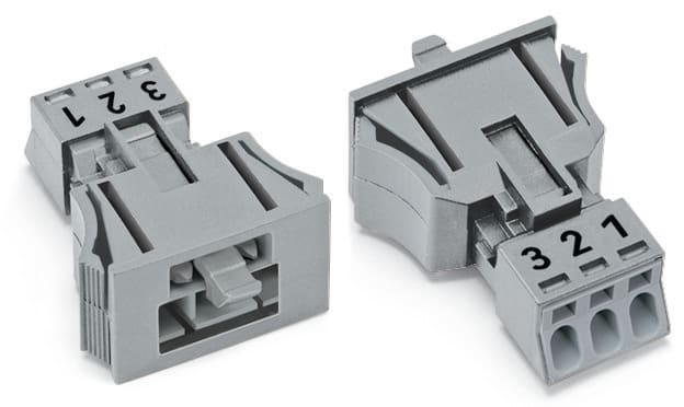 WAGO ITALIA SRL WAG890-753 SPINA INNESTO SCATTO 3P B GRIGIO