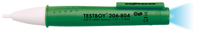 WAGO ITALIA SRL - WAG206-804 TESTBOY CON TORCIA ELETTRICA INTEGRATA
