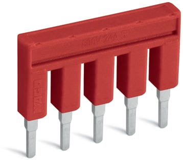 WAGO ITALIA SRL WAG2002-405/000-005 PONTICELLO 5 POLI ISOLATO ROSSO