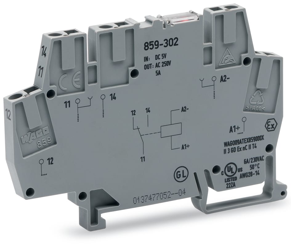 WAGO ITALIA SRL WAG859-304 REL DC 24V, GRIGIO