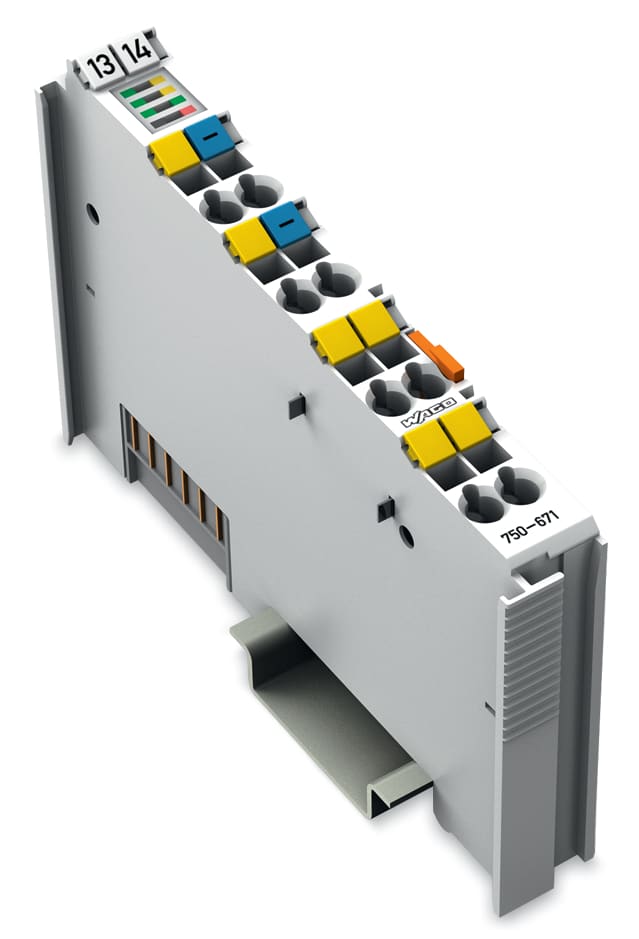 WAGO ITALIA SRL WAG750-671 CONTROLLORE STEPPER 24 V DC 1,5 A, GRIGI