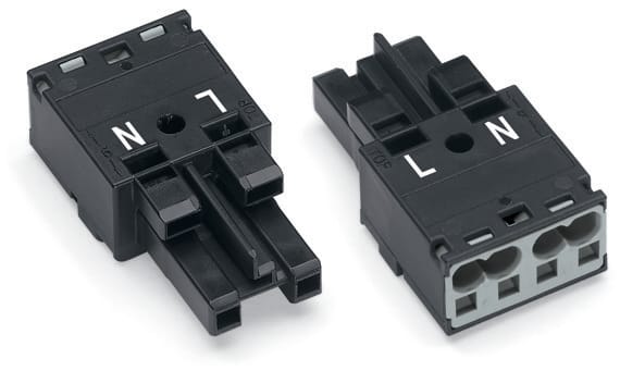 WAGO ITALIA SRL WAG770-202 PRESA 2 POLI, NERA