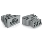 WAGO ITALIA SRL WAG890-755 SPINA INNESTO SCATTO 5P B GRIGIO