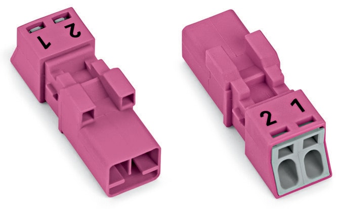 WAGO ITALIA SRL WAG890-292 SPINA 2 POLI 1,50 MMQ ROSA