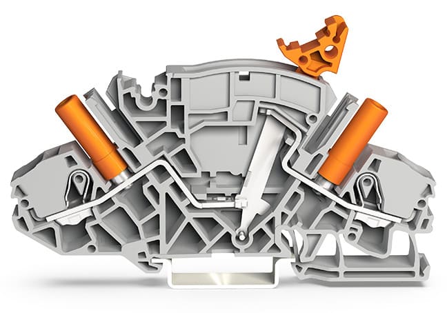 WAGO ITALIA SRL WAG2007-8821 MOR. SEZIONATORE/DI TEST PER 2 CONDUTTOR