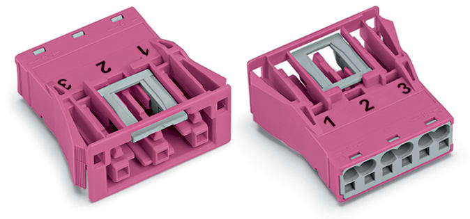 WAGO ITALIA SRL WAG770-783 PRESA A SCATTO ROSA