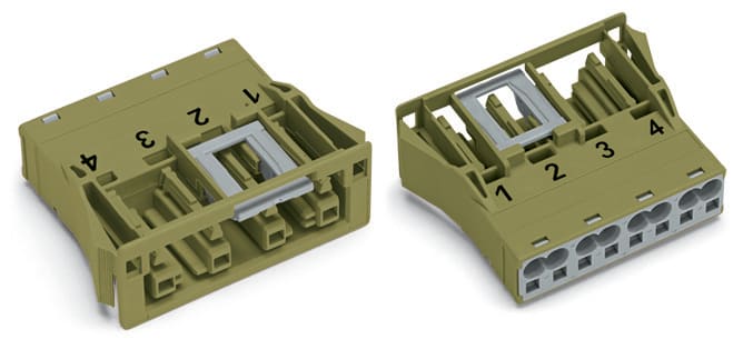 WAGO ITALIA SRL WAG770-764 PRESA A SCATTO VERDE CHIARO