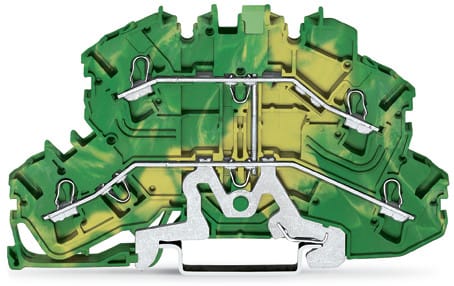 WAGO ITALIA SRL WAG2002-2607 MORSETTO A DUE PIANI MORSETTO DI TERRA P