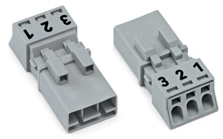 WAGO ITALIA SRL WAG890-253 SPINA 3 POLI, GRIGIA