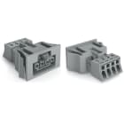WAGO ITALIA SRL WAG890-744 PRESA INNESTO SCATTO 4P B GRIGIO