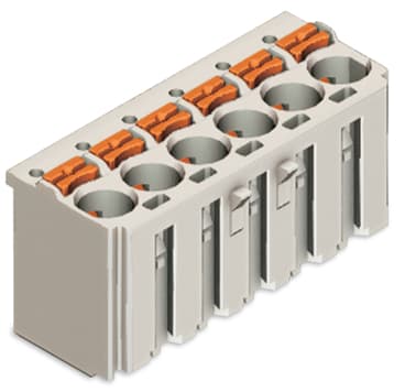 WAGO ITALIA SRL WAG2092-1126 SPINA F 1 CONDUT PULSANTE 2,5MMQ 5MM 6P