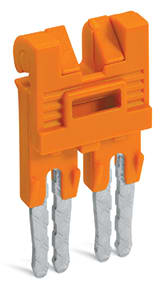 WAGO ITALIA SRL WAG282-432/100-000 PONTICELLO 2 POLI ISOLATO ARANCIONE