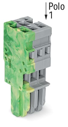 WAGO ITALIA SRL WAG769-103/000-037 CONNETTORE FEMMINA PER 1 CONDUTTORE CAGE
