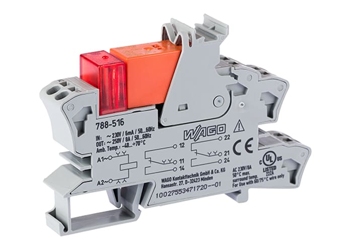 WAGO ITALIA SRL WAG788-516 REL AC 230V, GRIGIO
