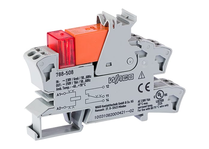 WAGO ITALIA SRL WAG788-508 REL AC 230V, GRIGIO