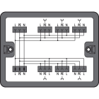WAGO ITALIA SRL WAG899-631/104-000 SCATOLA DISTRIBUZIONE CORRMONOFASE 230 V