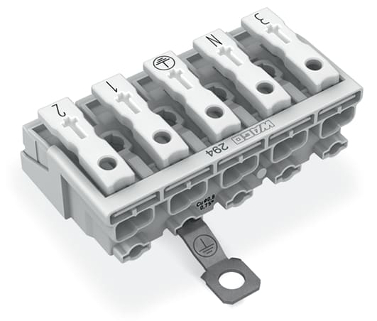 WAGO ITALIA SRL WAG294-4455 CONN PULS EST TERRA VITE 5P 2,5MMQ 85 C