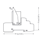 WAGO ITALIA SRL - WAG750-494/000-001 POM 3 FASI 480V AC 5A, GRIGIO CHIARO