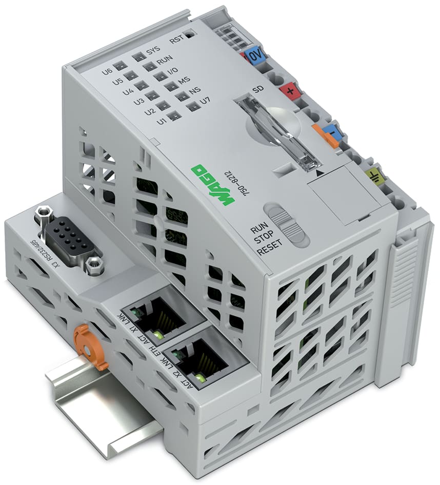 WAGO ITALIA SRL WAG750-8212/025-001 PFC200 G2 2ETH RS TELE T