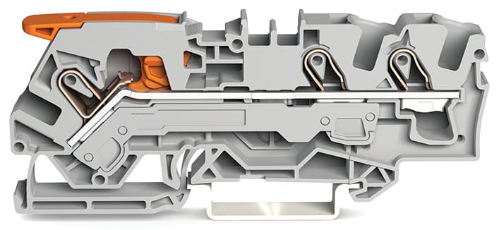WAGO ITALIA SRL WAG2106-1301 MORS PASS 3 CONDUTT LEVA 6MMQ PRESA TEST
