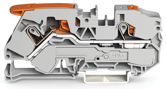 WAGO ITALIA SRL WAG2116-5201 MORSETTO PASSANTE PER 2 CONDUTTORI CON L