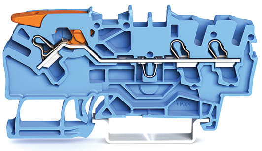WAGO ITALIA SRL WAG2102-1304 MORS PASS 3 CONDUTT LEVA 2,5MMQ PRESA TE