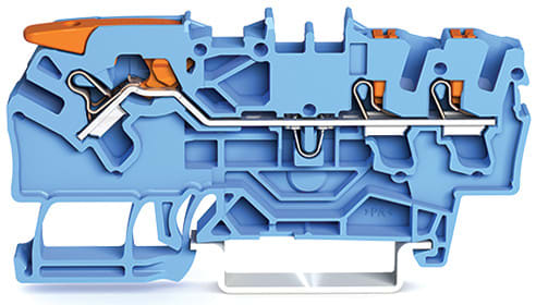 WAGO ITALIA SRL WAG2102-5304 MORSETTO PASSANTE PER 3 CONDUTTORI CON L
