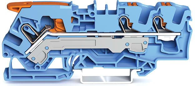 WAGO ITALIA SRL WAG2106-5304 MORSETTO PASSANTE PER 3 CONDUTTORI CON L