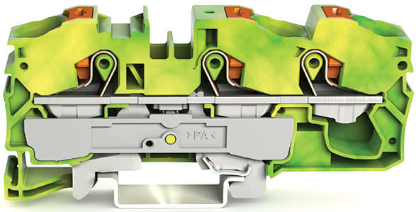 WAGO ITALIA SRL WAG2216-1307 MORSETTO DI TERRA PER 3 CONDUTTORI CON P