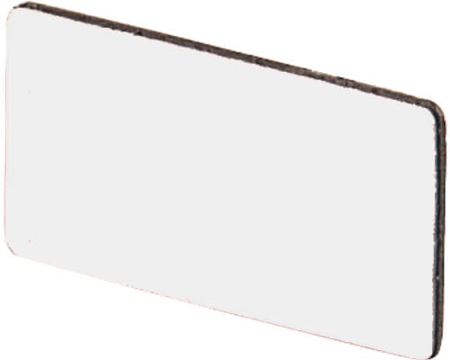 NEW ELFIN SRL - NEW02000TB TARGHETTA 13X27 NEUTRA BIANCA