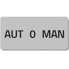 NEW ELFIN SRL - NEW02032T TARGHETTA ADES.AUT.0 MAN.