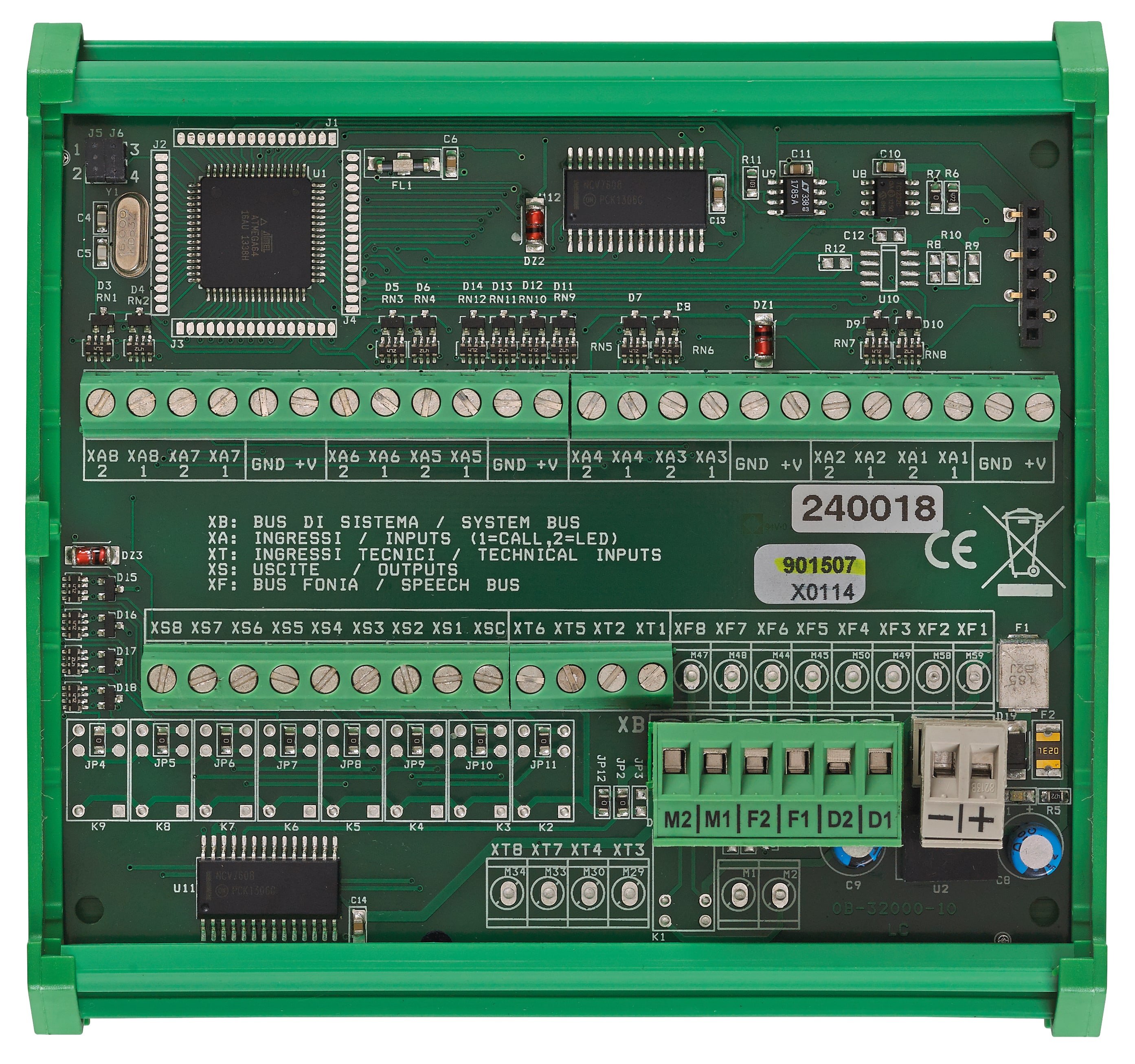 VIMAR SPA - VIW02096 SCHEDA 8 INGRESSI 8 USCITE