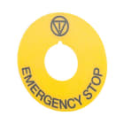 NEW ELFIN SRL NEW020D23 TARGH.GIALLA D60 EMERGENCY STOP