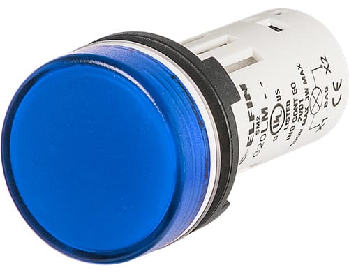 NEW ELFIN SRL NEW020LMBL LAMPADA MONOLITICA BLU