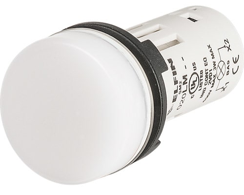 NEW ELFIN SRL - NEW020LMB LAMPADA MONOLITICA BIANCA