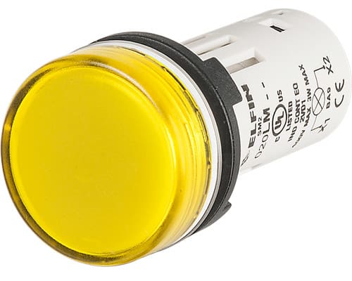 NEW ELFIN SRL - NEW020LMG LAMPADA MONOLITICA GIALLA