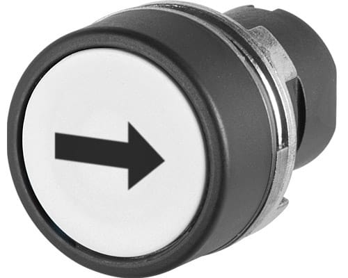 NEW ELFIN SRL - NEW020PIBS47 PULSANTE INTERO BIANCO S47