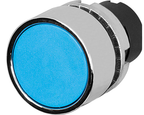 NEW ELFIN SRL - NEW020PTAIBLW PULSANTE T.INTERO BLU MET.