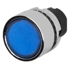 NEW ELFIN SRL NEW020PTAILBLW PULSANTE T.INTERO LUM.BLU MET.