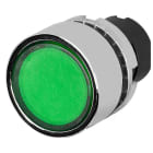 NEW ELFIN SRL NEW020PTAILVW PULSANTE T.INTERO LUM.VERDE MET.