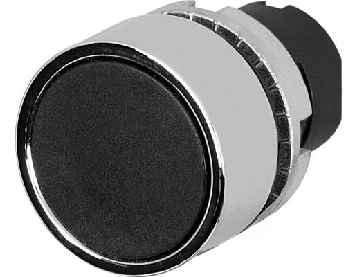 NEW ELFIN SRL - NEW020PTAINW PULSANTE T.INTERO NERO MET.