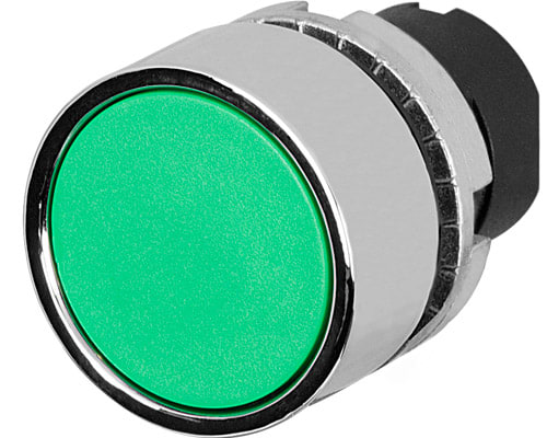 NEW ELFIN SRL NEW020PTAIVW PULSANTE T.INTERO VERDE MET.