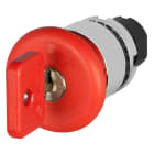 NEW ELFIN SRL NEW020PTHCRW PULSANTE T.FUNGO CHIAVE ROSSO MET.