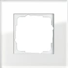GIRA GGI021112 PLACCA 1-M GIRA ESPRIT VETRO BIANCO