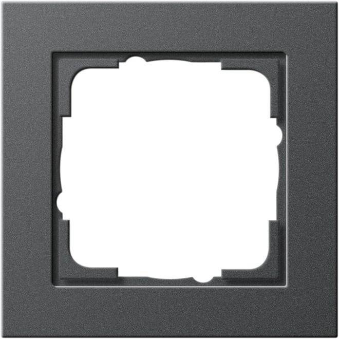 GIRA GGI021123 PLACCA 1-M GIRA E2 ANTRACITE